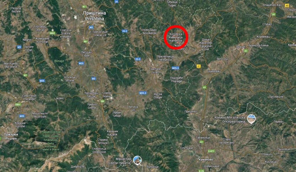 Kosovska Kamenica, Kosovo i Metohija
